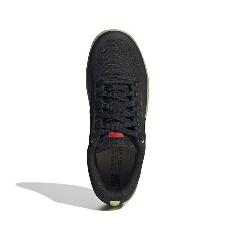 Five Ten Freerider Pro Canvas Mens Flat Mountain Bike Shoes - Black-1